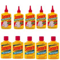 Kit 5 Semorin Tira Ferrugem 50ml 5 Semorin Tira Mancha 100ml