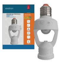 Kit 5 Sensor Presença Fotocecula Soquete E27 Temporizador Bivolt