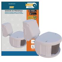 Kit 5 Sensor Presença Frontal Externo Smart X-Control Temporizador