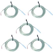 Kit 5 Sensor Termistor NTC SB70 Branco 2m Full Gauge Kit 5 Sensor Termistor NTC SB70 Branco 2m Full Gauge