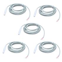 Kit 5 Sensor Termistor NTC SB70 Branco 2m Full Gauge