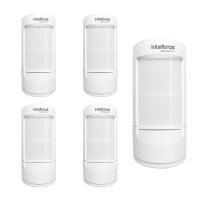 Kit 5 sensores ivp 5002 pet 35 kg intelbras