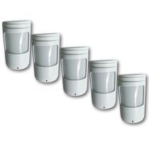 Kit 5 Sensores Ivp Sem Fio 12M Ss 2200 Pir Duplo Elemento 433,92Mhz