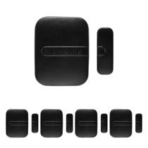 Kit 5 Sensores Magnético de Abertura Sem Fio de Porta e Janela XAS SMART BLACK Intelbras