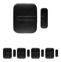 Kit 5 Sensores Magnéticos Sem Fio XAS SMART BLACK Intelbras Kit 5 Sensores Magnéticos Sem Fio XAS SMART BLACK Intelbras