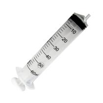 Kit 5 Seringa 60 Ml Sem Agulha Lock Bico Cateter Sonda - Sr