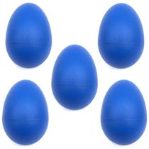 KIT 5 Shaker ovo plastico chocalho AZUL egg - MXP