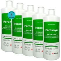 Kit 5 Shampoo Antibacteriano E Antisseborreico Peroxsyn König 1 Litro - König Kit 5 Shampoo Antibacteriano E Antisseborreico Peroxsyn König 1 Litro - König