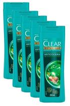 kit 5 Shampoo Clear Anti Caspa Anti Coceira 200Ml kit 5 Shampoo Clear Anti Caspa Anti Coceira 200Ml
