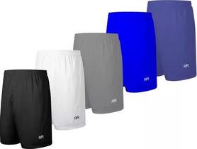 Kit 5 Short Calção Futebol River Academia Corrida Esportivo Bermuda Treino Cores Kit 5 Short Calção Futebol River Academia Corrida Esportivo Bermuda Treino Cores