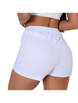 KIT 5 Short Canelado Curto Feminino Empina Bumbum