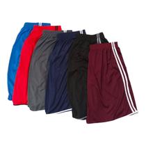 Kit 5 shorts bermuda futebol calção sortidos