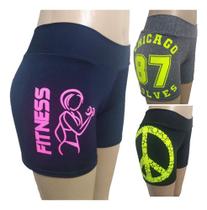 Kit 5 Shorts Feminino Suplex Fitness Academia Atacado Kit 5 Shorts Feminino Suplex Fitness Academia Atacado