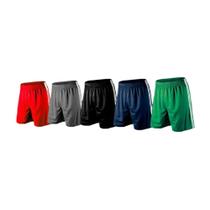 Kit 5 Shorts Jogador Calção De Jogador Com Sunga Kit 5 Shorts Jogador Calção De Jogador Com Sunga