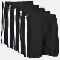 Kit 5 Shorts Masculino Esporte Sport Futebol Fitness Calção