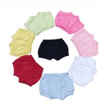 Kit 5 shorts para bebe menina 100% algodão. super lindo e confortável.