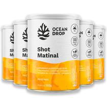 Kit 5 Shot Matinal Sabor Limão Ocean Drop 150g