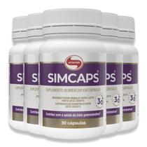 Kit 5 Simcaps Vitafor 30 Cápsulas
