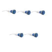 Kit 5 sinaleiro 9mm olho de boi azul 24v lukma Kit 5 sinaleiro 9mm olho de boi azul 24v lukma