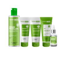 Kit 5 Skin Care Antioleosidade E Ácido Salicílico Dermachem
