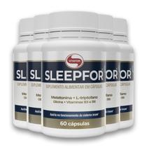 Kit 5 Sleepfor Vitafor 60 Cápsulas Kit 5 Sleepfor Vitafor 60 Cápsulas