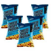 Kit 5 snack proteico salgadinho e whey protein requeijão 50g