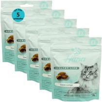 Kit 5 Snacks Hana Healthy Life Cat Sensations Para Gatos Adultos 60g Kit 5 Snacks Hana Healthy Life Cat Sensations Para Gatos Adultos 60g