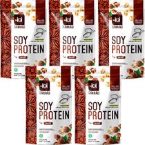 Kit 5 Soy Protein Avelã Rakkau 600g Vegano Proteína de Soja