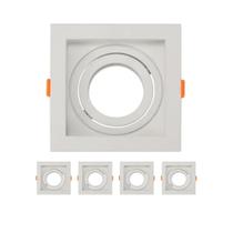 Kit 5 Spot De Embutir Recuado Direcionavel Par20 Brc Opus