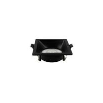 Kit 5 Spot Led Recuado Quadrado 5W 3000K Biv Preto Galaxy Kit 5 Spot Led Recuado Quadrado 5W 3000K Biv Preto Galaxy