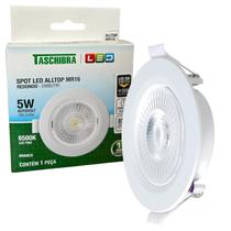 Kit 5 Spot Led Redondo Embutir 5W MR16 Luz Branca 6500K Kit 5 Spot Led Redondo Embutir 5W MR16 Luz Branca 6500K