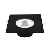 Kit 5 Spot Led Supimpa Embutir Quadrado 5w 6500k Preto Kit 5 Spot Led Supimpa Embutir Quadrado 5w 6500k Preto