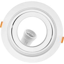 Kit 5 Spot Para Lampada Par30 Redondo Direncionavel Branco E27 Bella