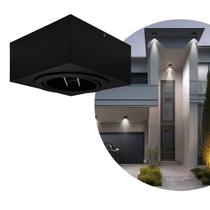 Kit 5 Spot Plafon Sobrepor Box Quadrado AR111 Direcionável Preto Kit 5 Spot Plafon Sobrepor Box Quadrado AR111 Direcionável Preto