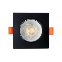 Kit 5 Spot Preto De Embutir Luminária Led 7w Bivolt Kit 5 Spot Preto De Embutir Luminária Led 7w Bivolt