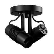 Kit 5 Spot Taschibra Sobrepor VITTO 2xE27 para Lâmpada LED