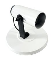 KIT 5 Spots Direcionável Liso E27 Bivolt Branco e Preto Sobrepor Teto 1 Bocal P Lâmpada LED