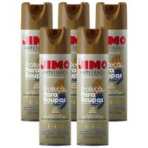 Kit 5 Spray Anti Traça Jimo 300ml Traças de Roupa e de Livros