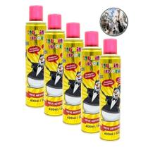 Kit 5 Spray Espuma Neve Artificial de Festa Carnaval Espuminha da Alegria 400ml Kit 5 Spray Espuma Neve Artificial de Festa Carnaval Espuminha da Alegria 400ml