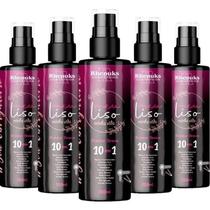 Kit 5 Spray Meu Liso Minha Vida Protetor Térmico 10 Em 1