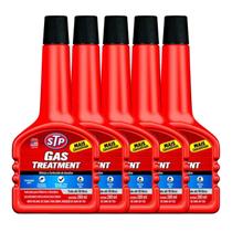 Kit 5 STP Gas Treatment 200ml Aditivo Gasolina Limpeza de Injetores e Proteção do Motor