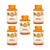 kit 5 Sundown Ômega 3 1000mg 60 Cápsulas cada envio muito rápido