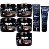 Kit 5 Super Gel 30 Ervas 250G + 1 Gel Cartilagem De Tubarão