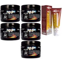 Kit 5 Super Gel 30 Ervas 250g + 1 Pomada Milagrosa 150g Kit 5 Super Gel 30 Ervas 250g + 1 Pomada Milagrosa 150g