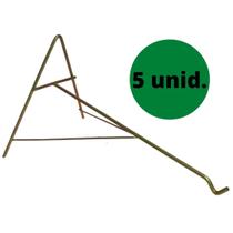 Kit 5 Suporte A 20cm Para Vasos Suspensos Parede Plantas