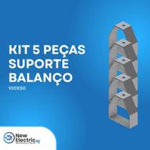 Kit 5 suporte balanço 100x50 Kit 5 suporte balanço 100x50