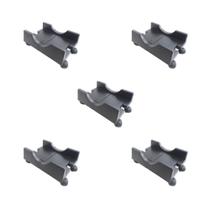 KIT 5 Suporte Cpu Nobreak em Polipropileno Regulavel Preto