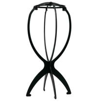Kit 5 Suporte Dobrável Plástico Para Descansar Peruca Wigs Guardar E Secar Lace Chapéu Expositor Cor:preto