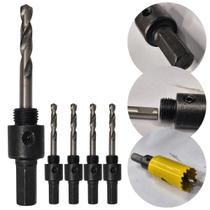 Kit 5 Suporte Haste Serra Copo 14-30mm Adaptador Profissional
