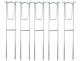 Kit 5 Suporte para Vara Dobrável (40cm) - Gold Fish